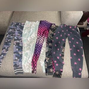 Lot of 5 pairs of pants for girls size 5